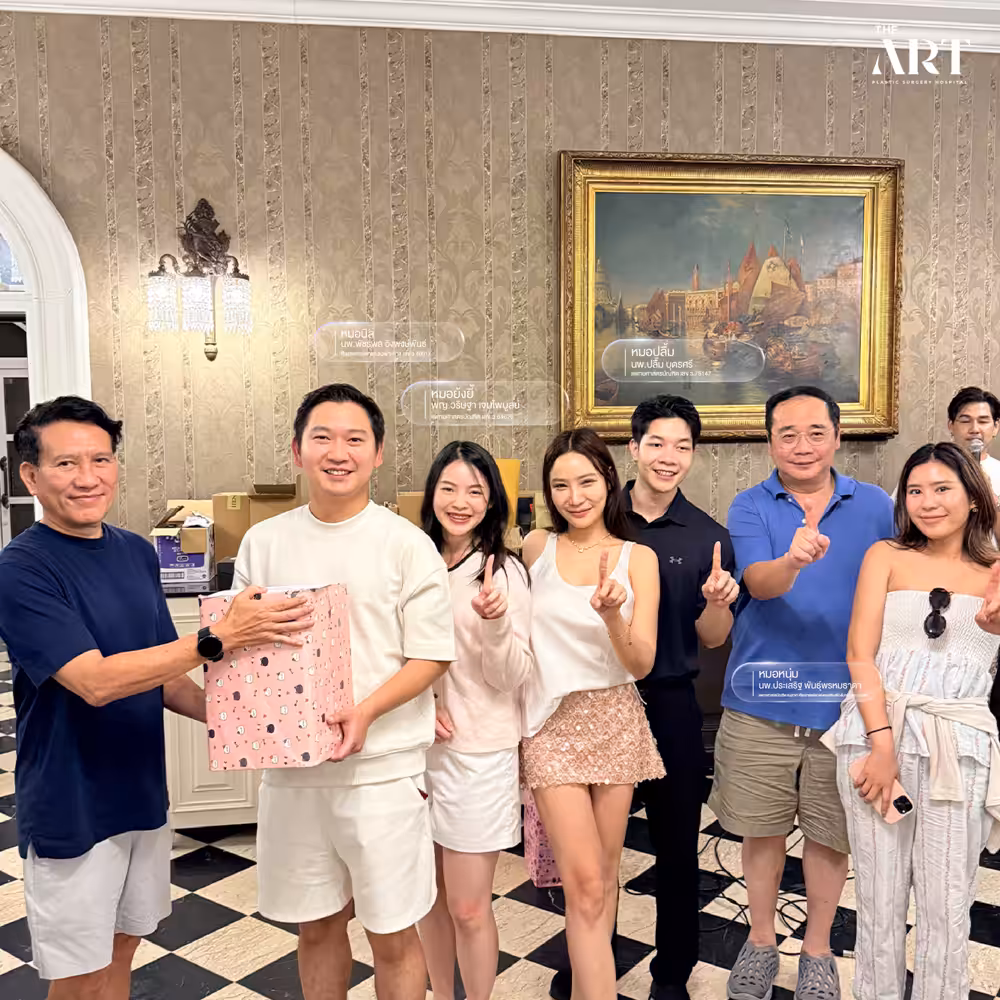 ทีมแพทย์ The Art Clinic สนุกสนานกับกิจกรรมบัดดี้ใน Outing พัทยา สร้างความสัมพันธ์ทีม
